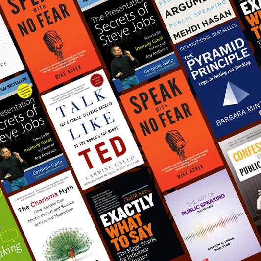 12 Best Public Speaking Books